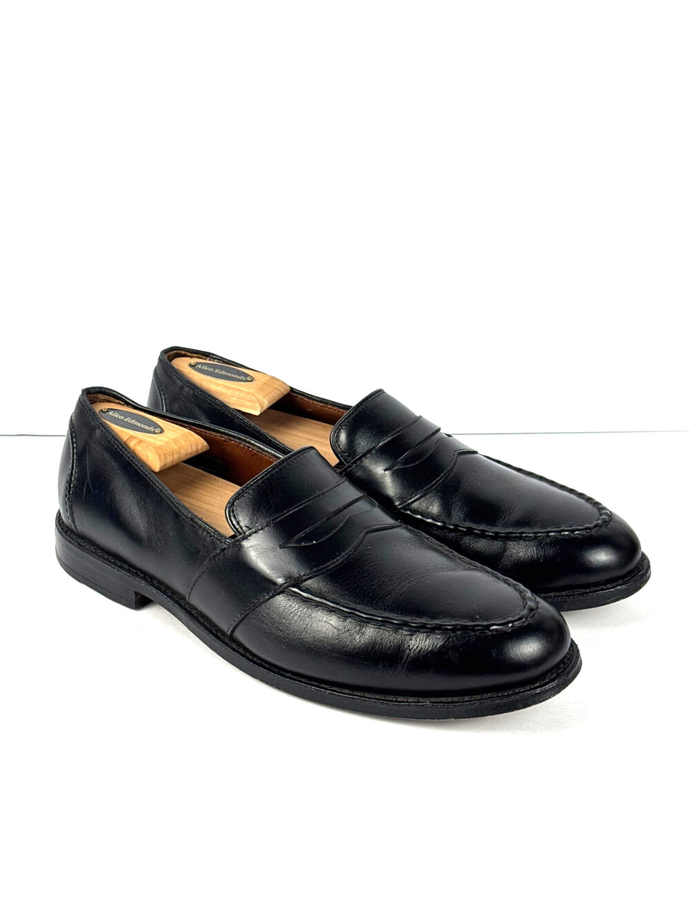 Allen Edmonds Randolph Black Leather Penny Loafer Dress Casual Shoes Size 10.5 D